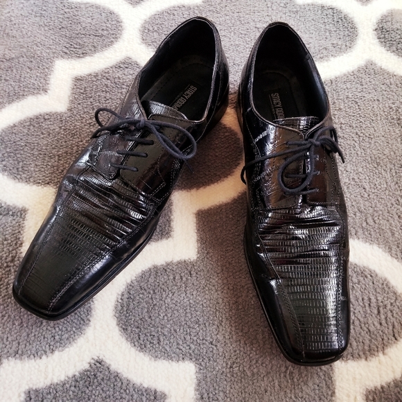 Rare, Leather ,Stacy Adam's Marcato ,Lizard and Eel Print ,Dress Shoes - Picture 2 of 5